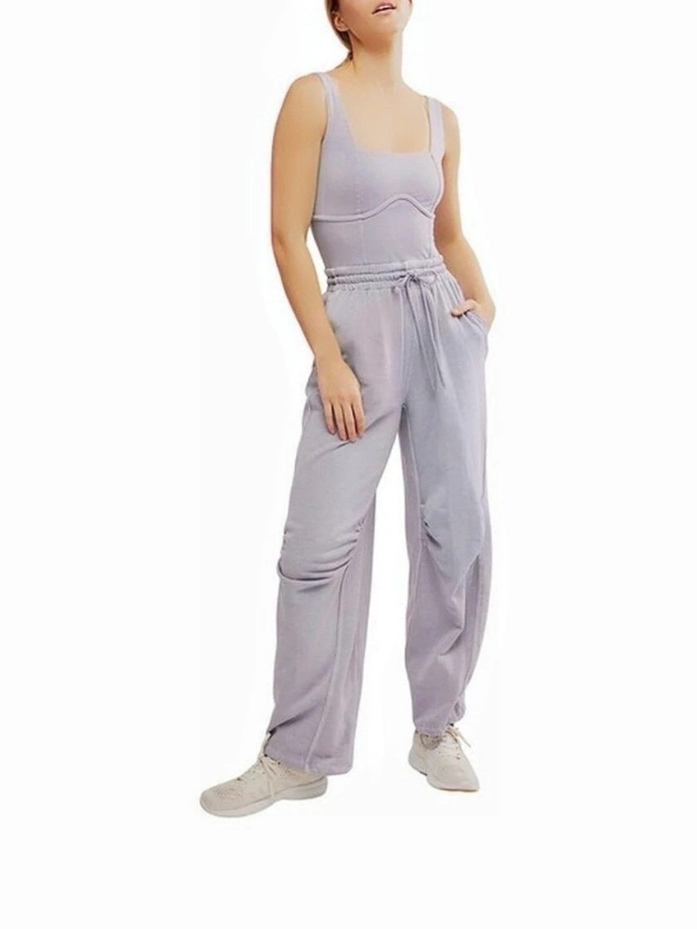 Free People FP Movement Hit The Slopes Salopette Purple Size Small